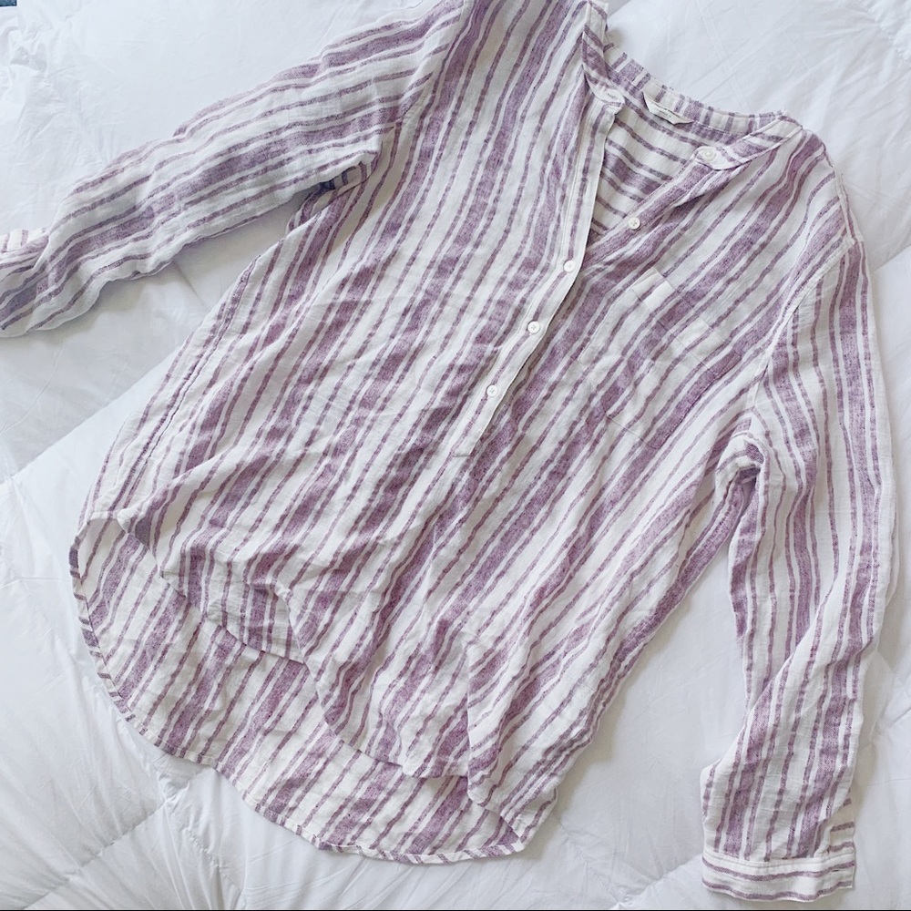 Lucky Brand | Striped Lightweight Top Size L
